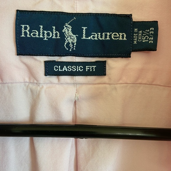 Men’s medium pink button up shirt. - Picture 3 of 4